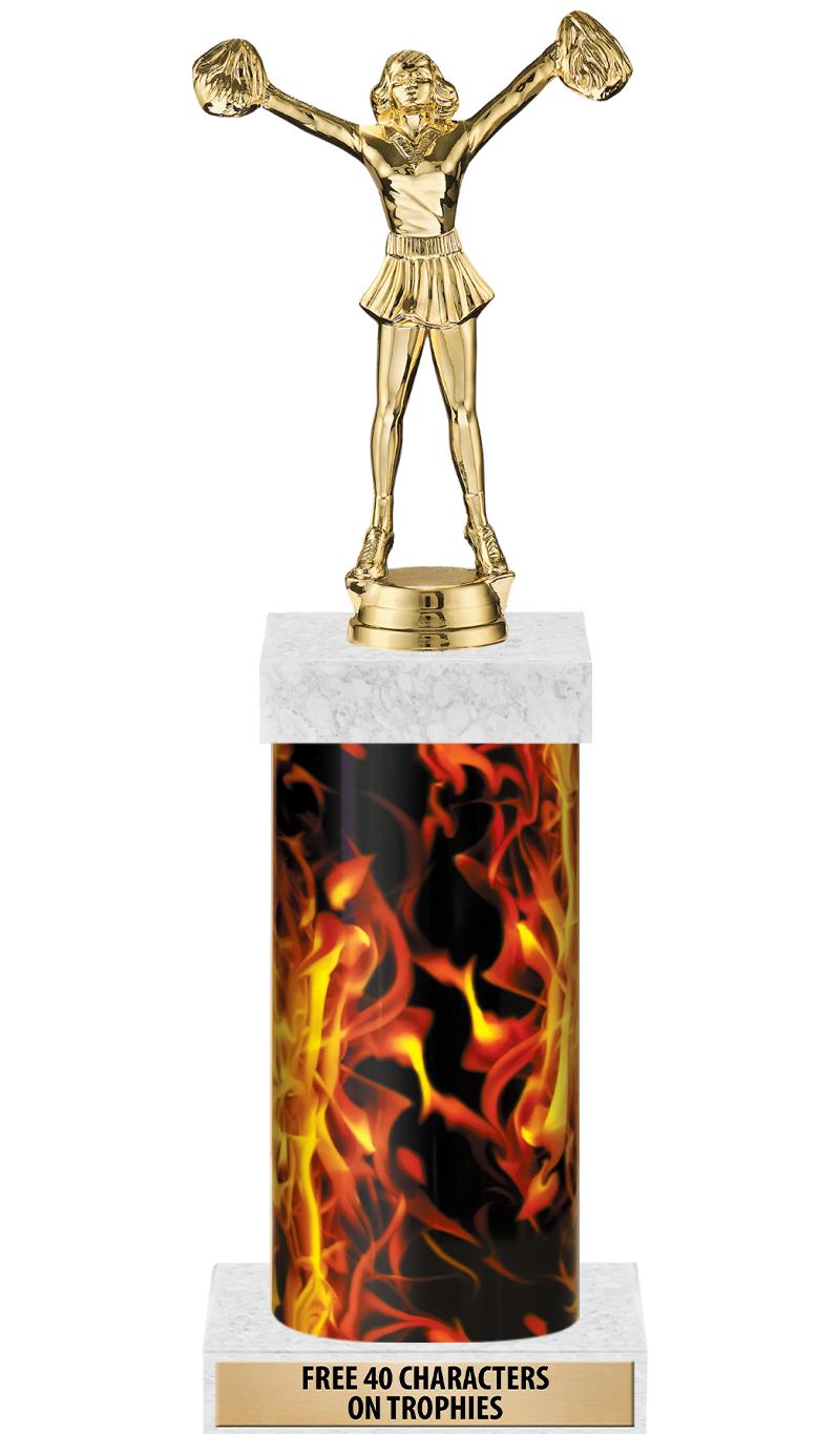 14" INFERNO-GD FIG/SQUARE