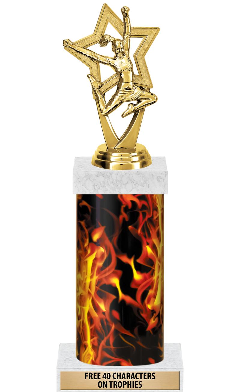 14" INFERNO-GD FIG/SQUARE