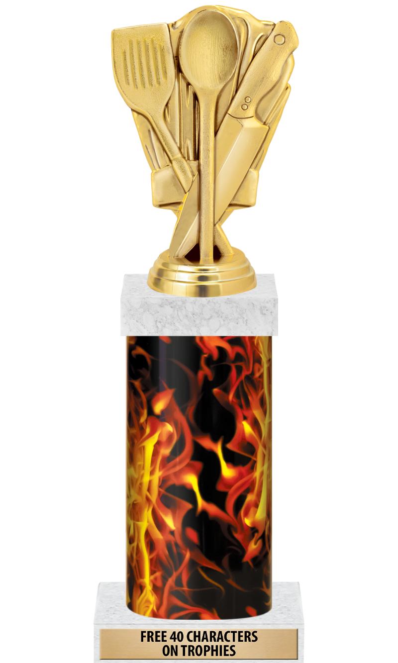 14" INFERNO-GD FIG/SQUARE