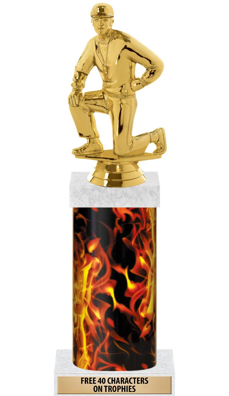 14" INFERNO-GD FIG/SQUARE