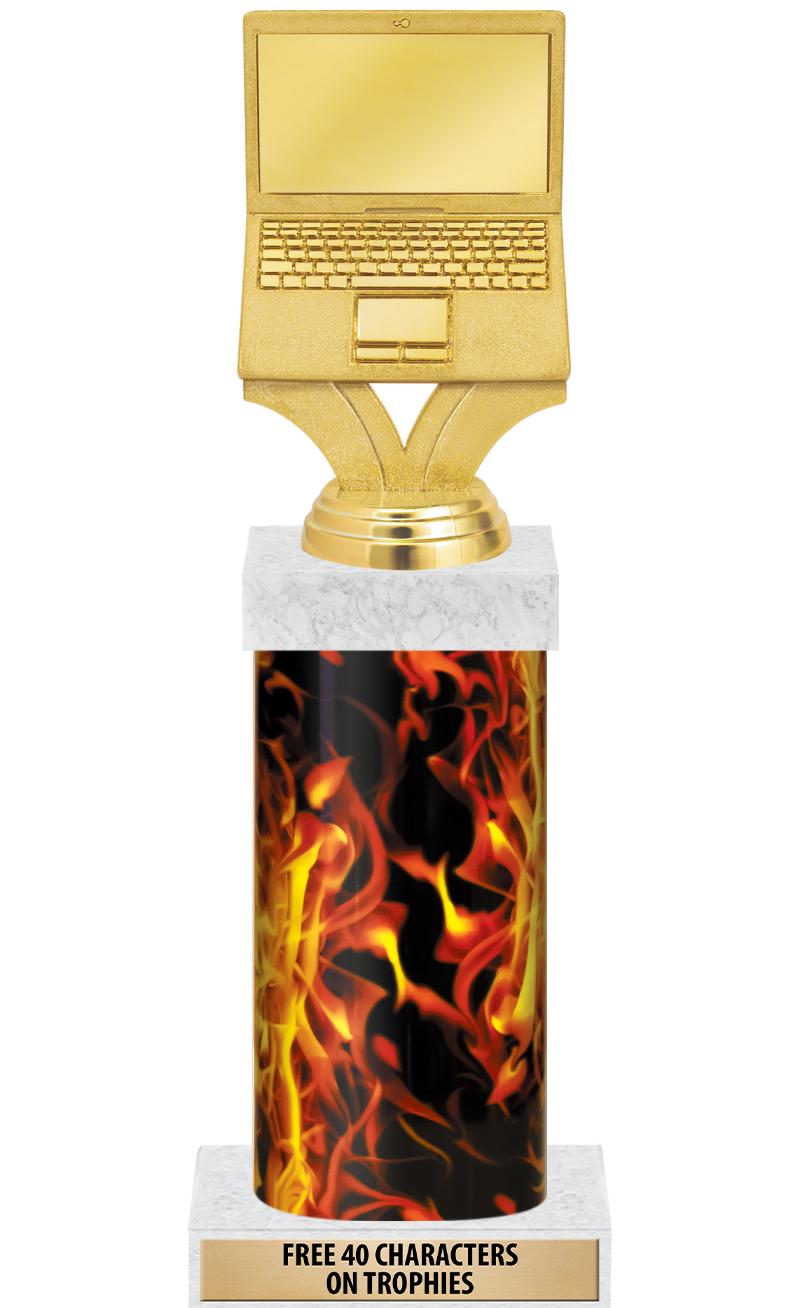 14" INFERNO-GD FIG/SQUARE