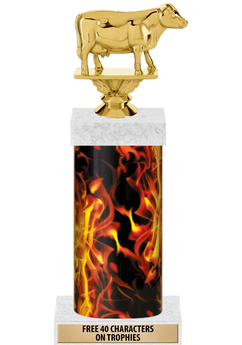 14" INFERNO-GD FIG/SQUARE