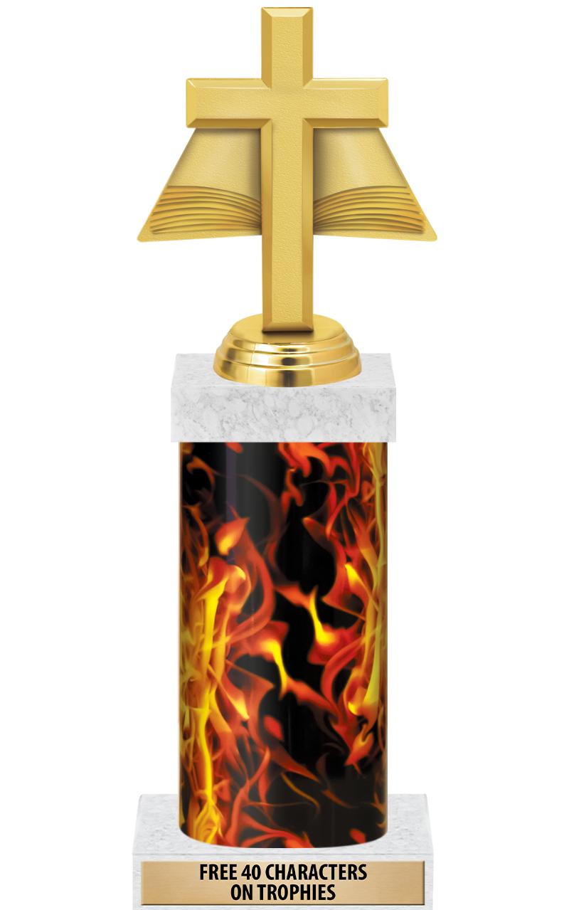 14" INFERNO-GD FIG/SQUARE