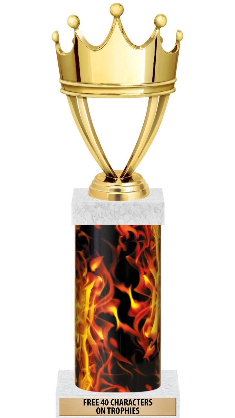 14" INFERNO-GD FIG/SQUARE