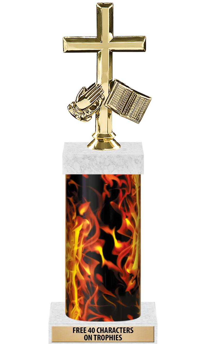 14" INFERNO-GD FIG/SQUARE