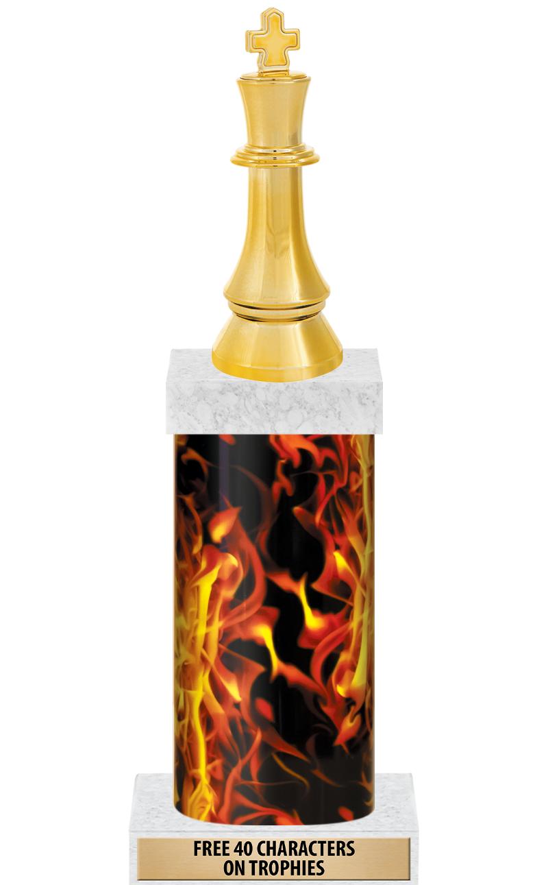 14" INFERNO-GD FIG/SQUARE