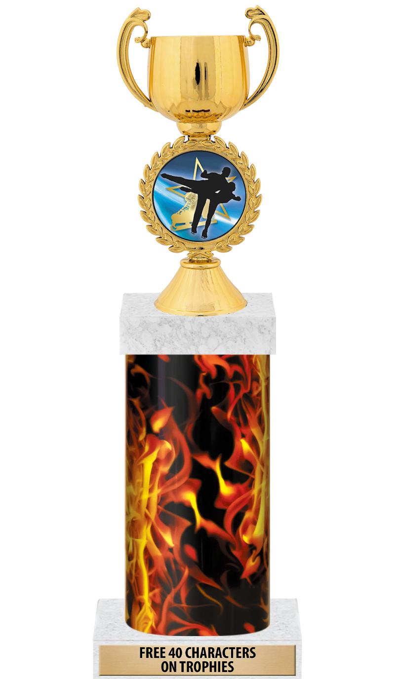 14" INFERNO-GD FIG/SQUARE