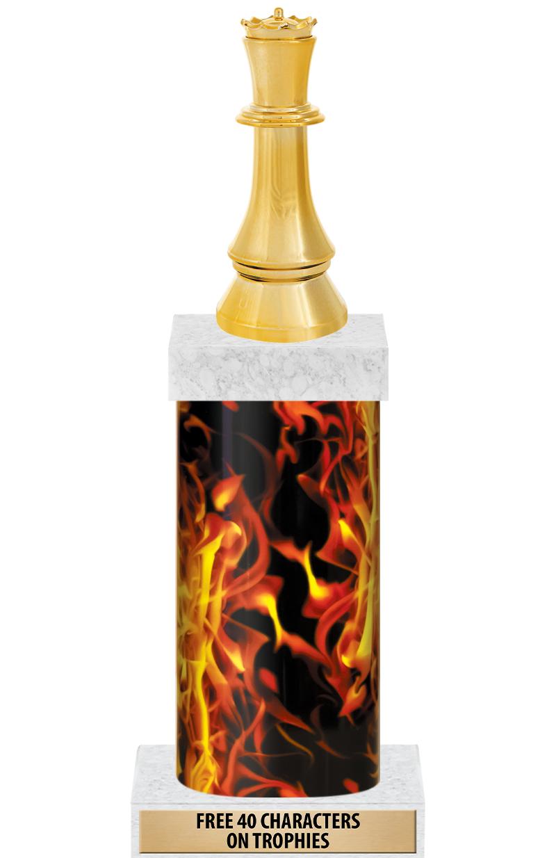 14" INFERNO-GD FIG/SQUARE