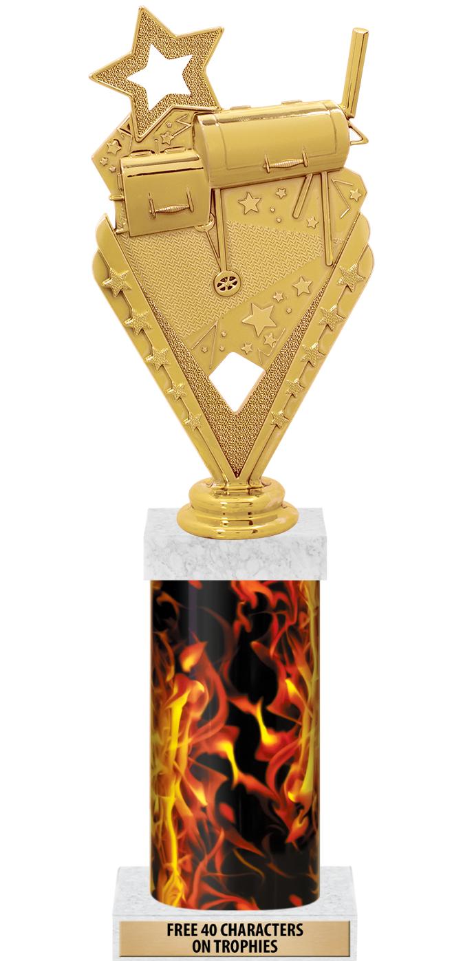 14" INFERNO-GD FIG/SQUARE