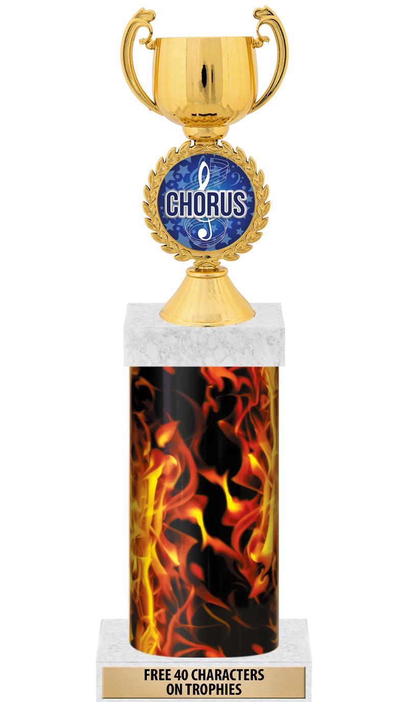 14" INFERNO-GD FIG/SQUARE