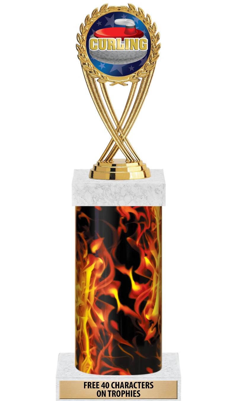 14" INFERNO-GD FIG/SQUARE