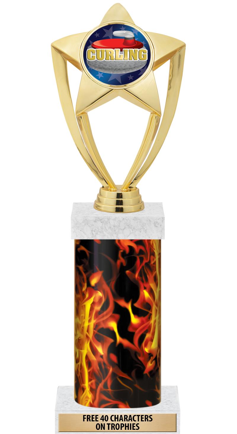 14" INFERNO-GD FIG/SQUARE