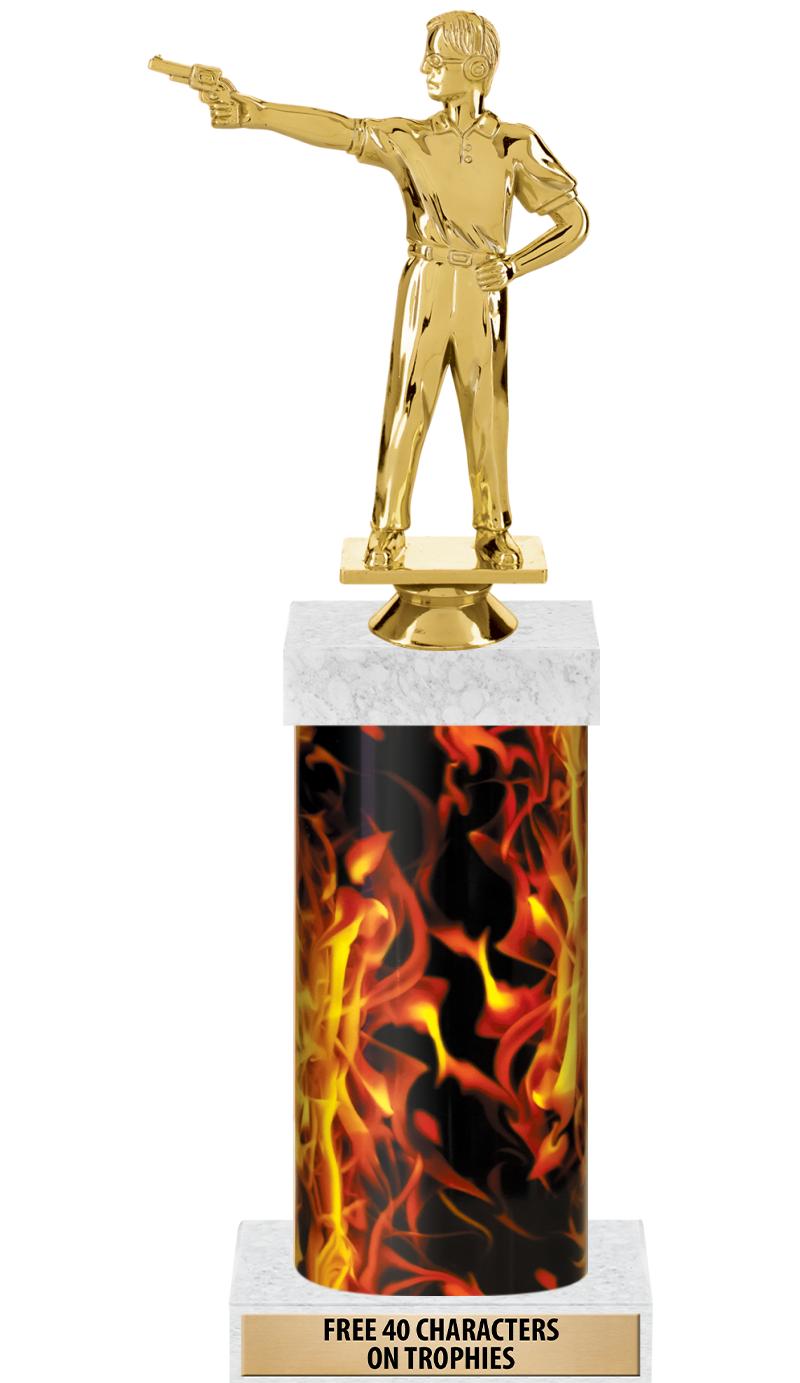 14" INFERNO-GD FIG/SQUARE