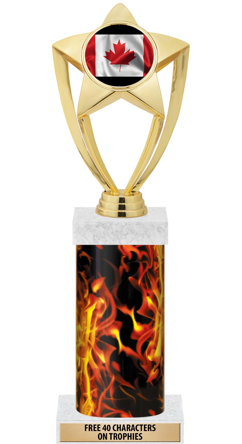 14" INFERNO-GD FIG/SQUARE