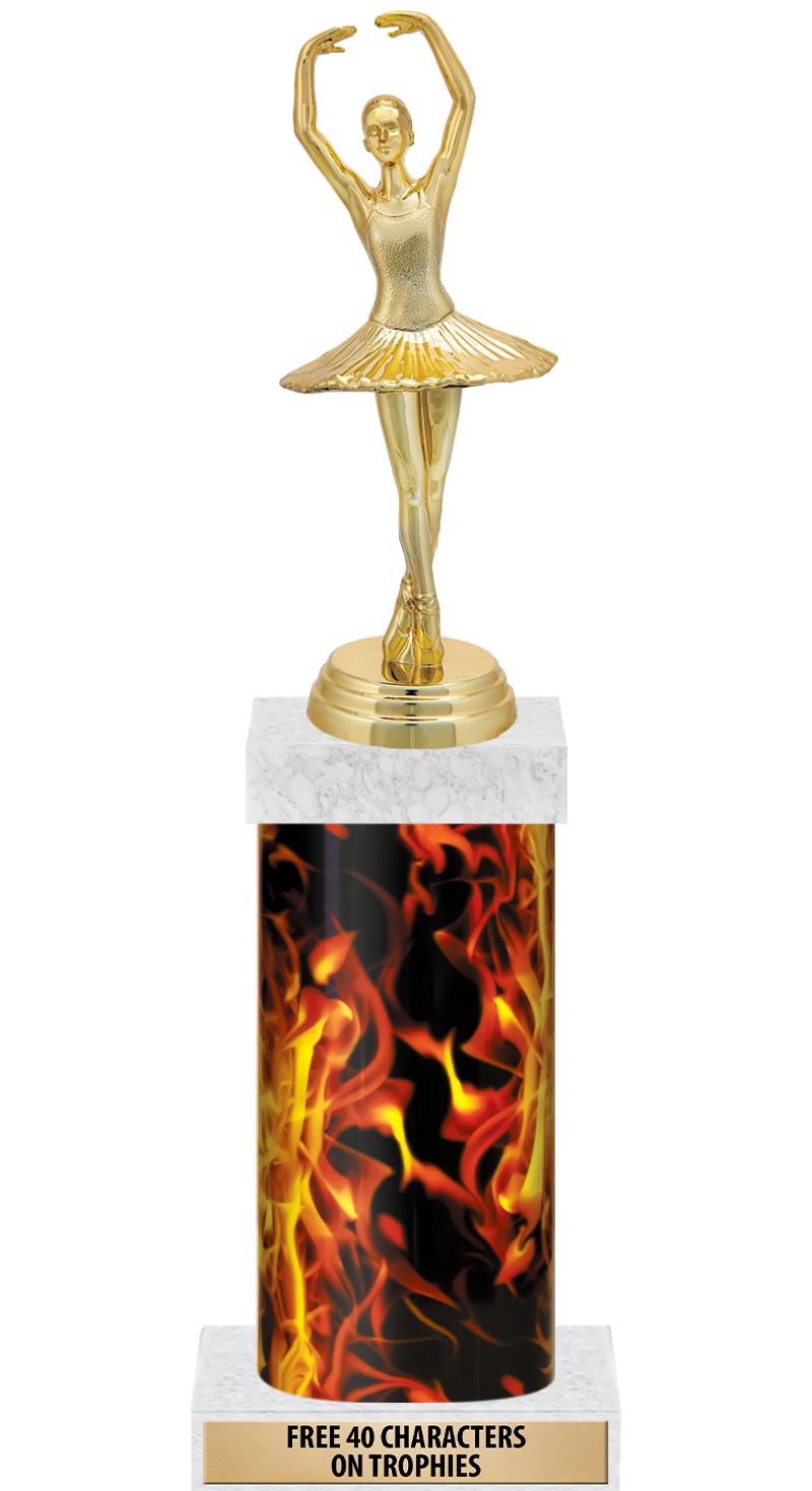 14" INFERNO-GD FIG/SQUARE