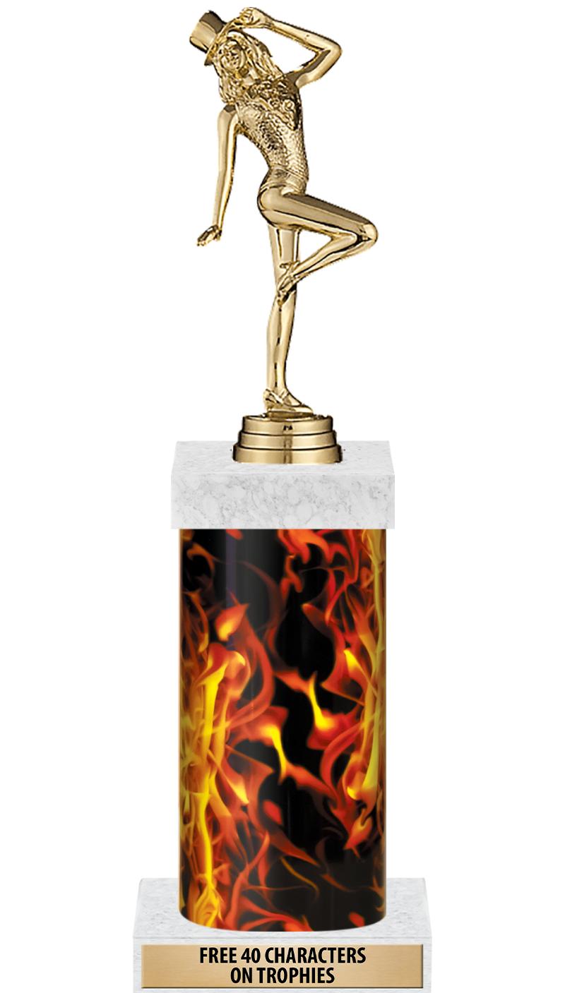 14" INFERNO-GD FIG/SQUARE