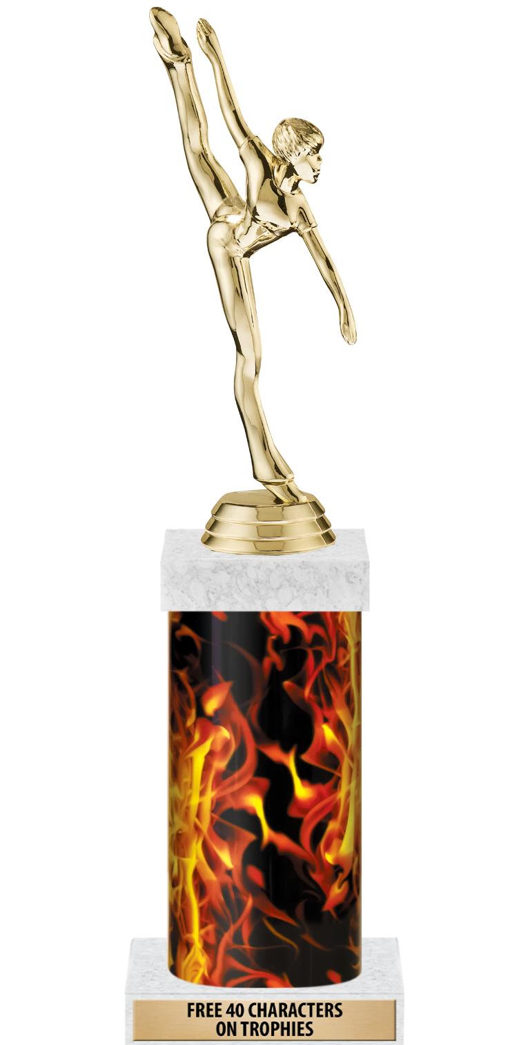 14" INFERNO-GD FIG/SQUARE