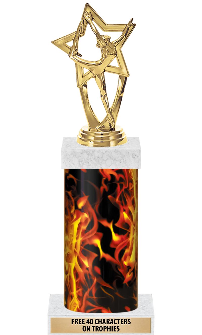 14" INFERNO-GD FIG/SQUARE