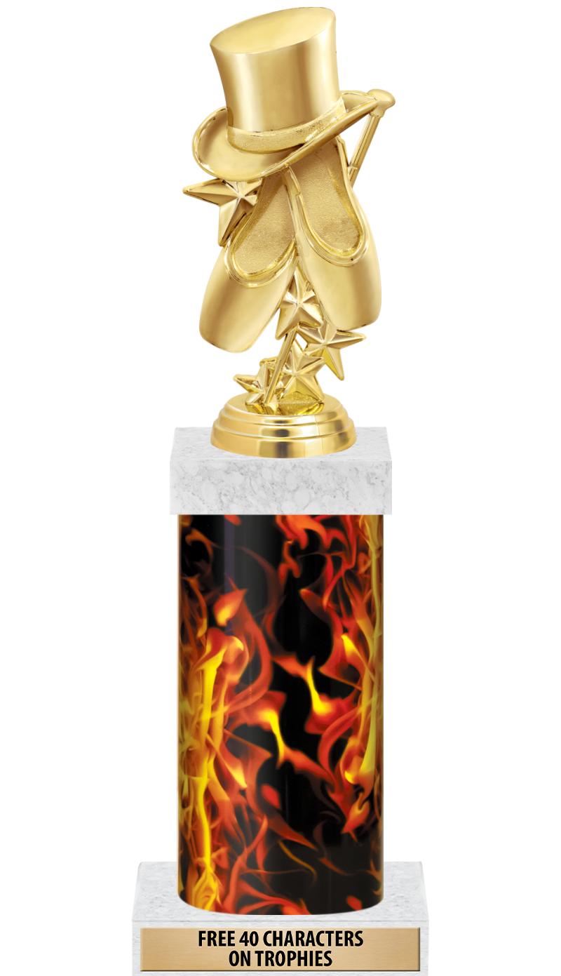 14" INFERNO-GD FIG/SQUARE