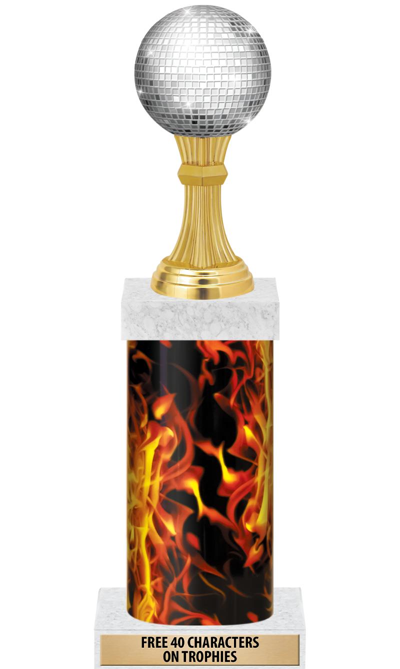 14" INFERNO-GD FIG/SQUARE