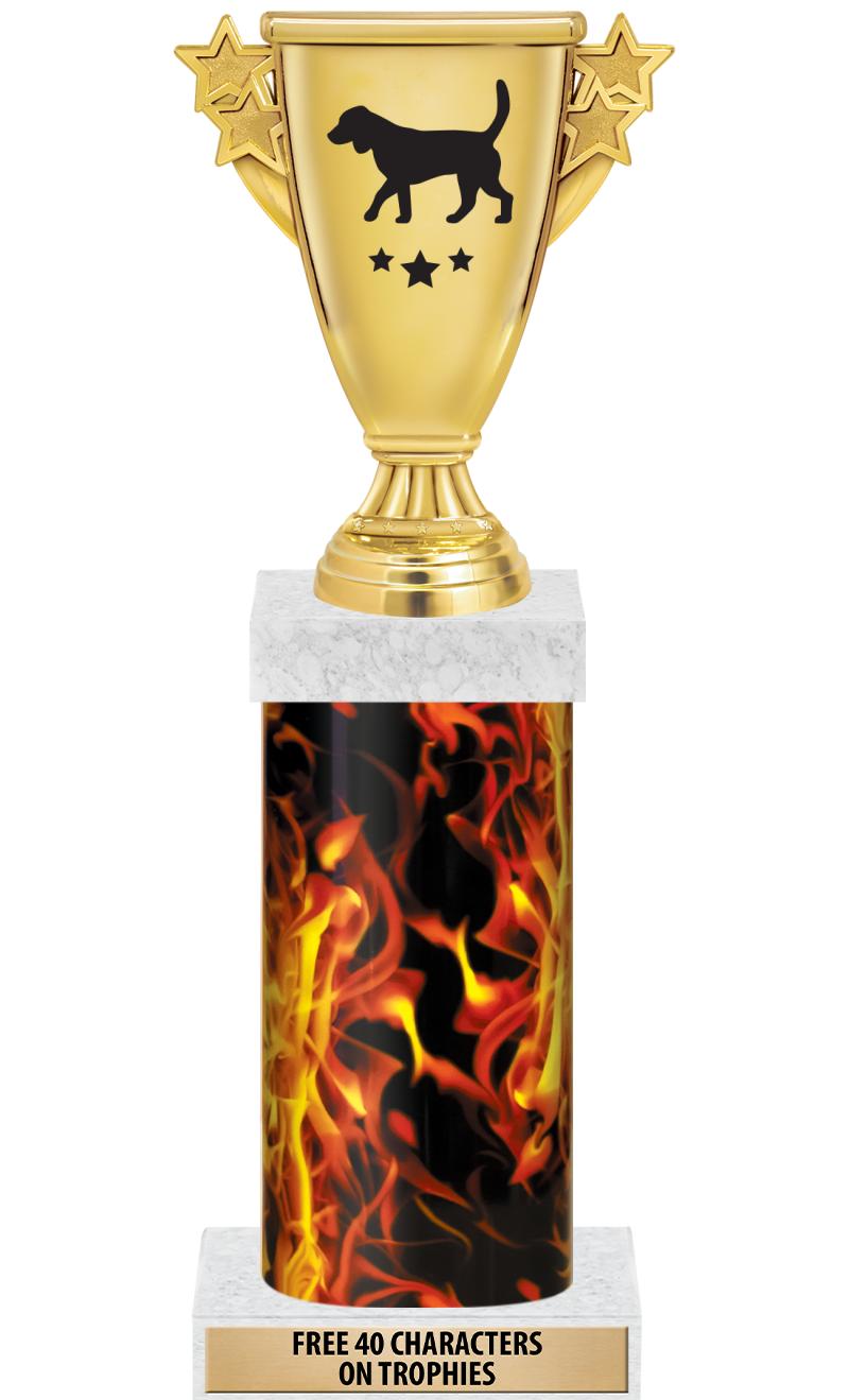 14" INFERNO-GD FIG/SQUARE