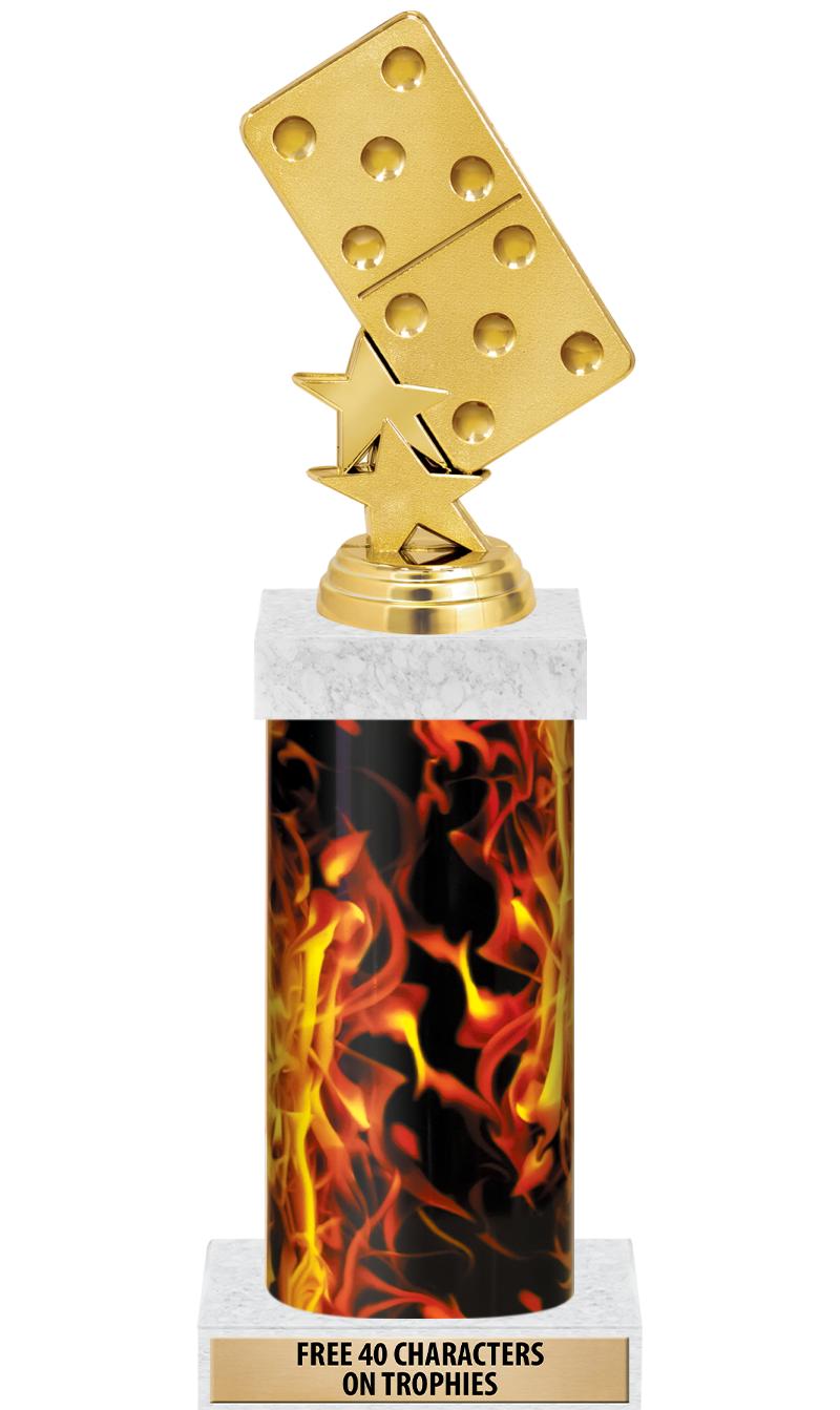 14" INFERNO-GD FIG/SQUARE