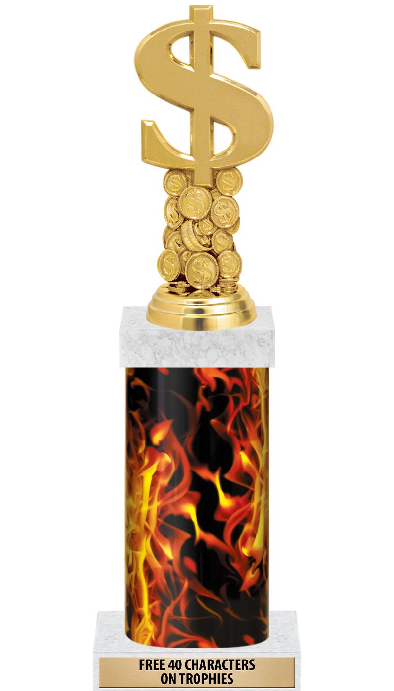 14" INFERNO-GD FIG/SQUARE