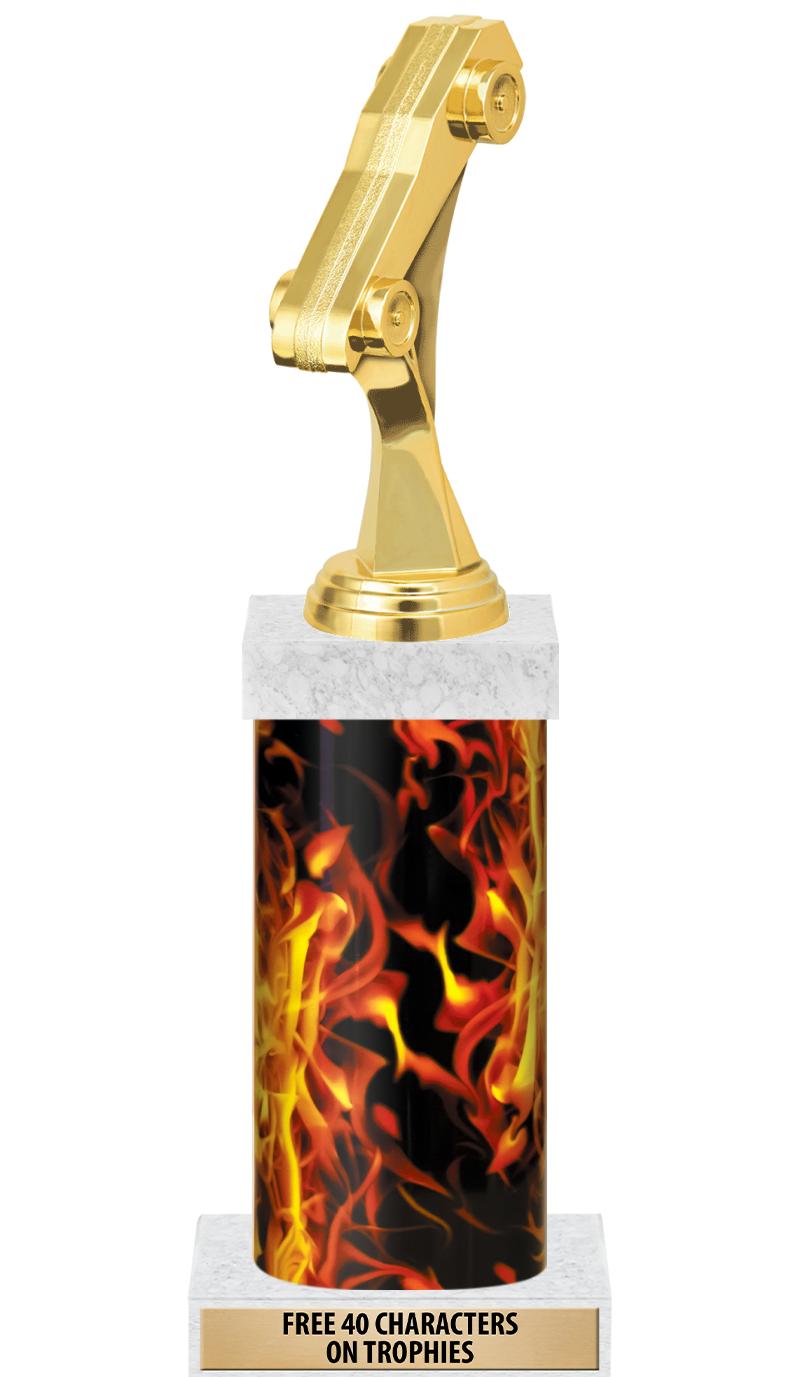 14" INFERNO-GD FIG/SQUARE