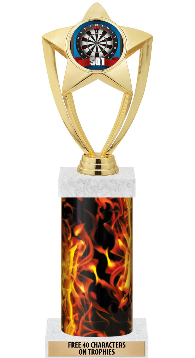 14" INFERNO-GD FIG/SQUARE