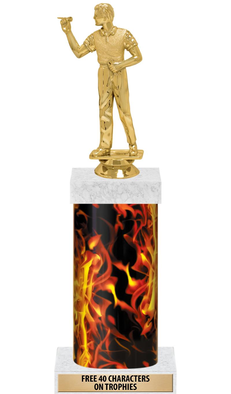 14" INFERNO-GD FIG/SQUARE