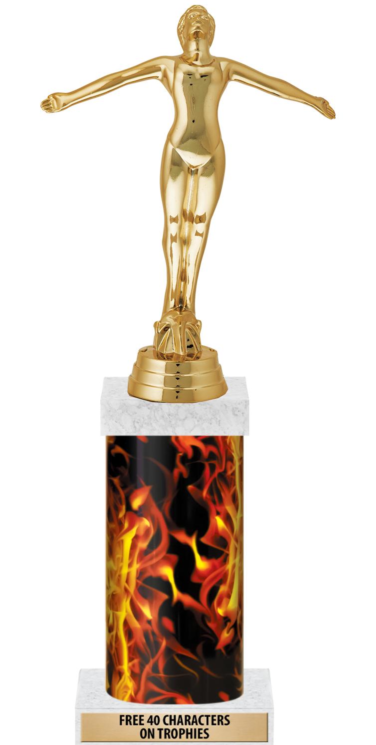 14" INFERNO-GD FIG/SQUARE