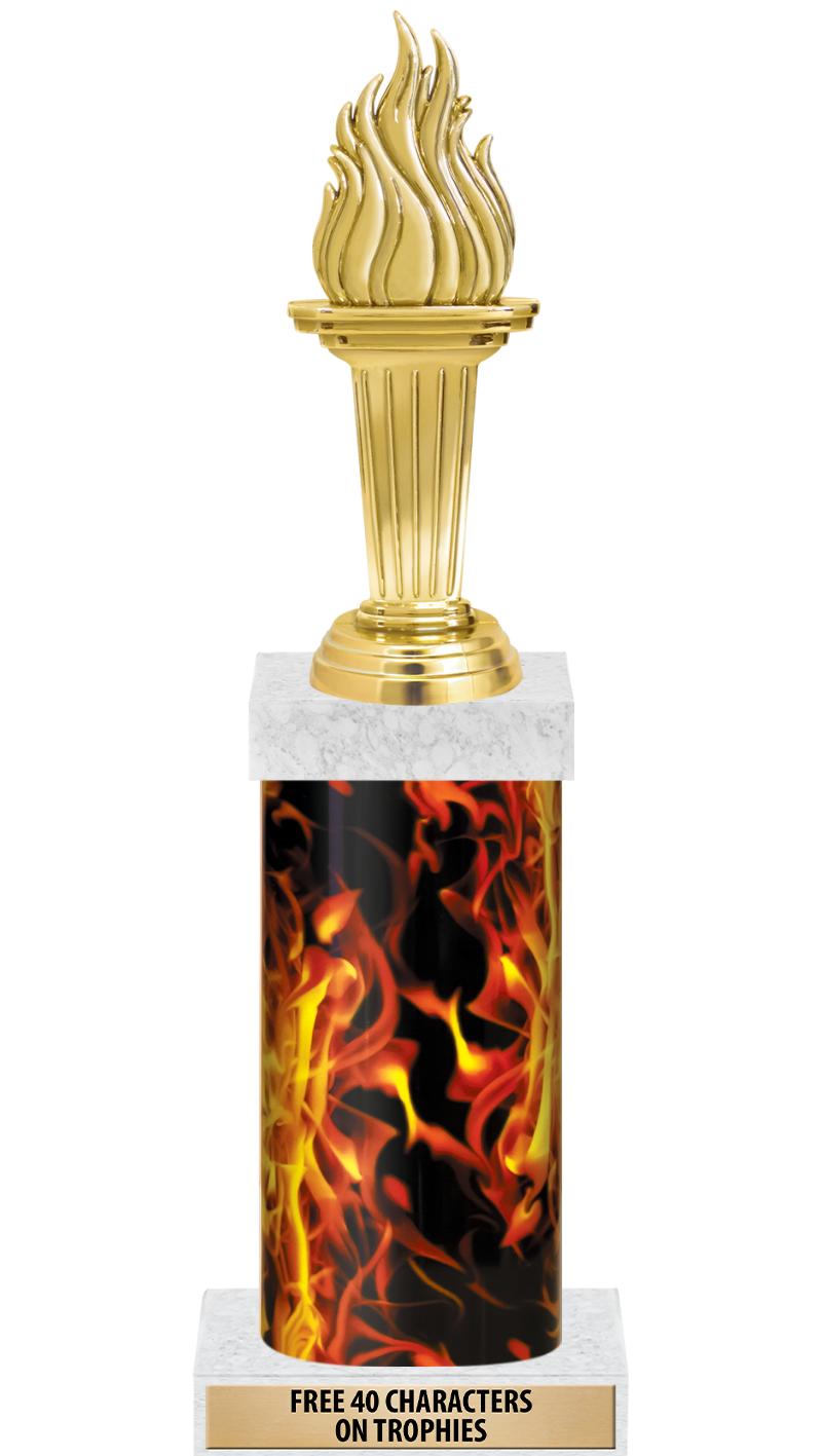 14" INFERNO-GD FIG/SQUARE