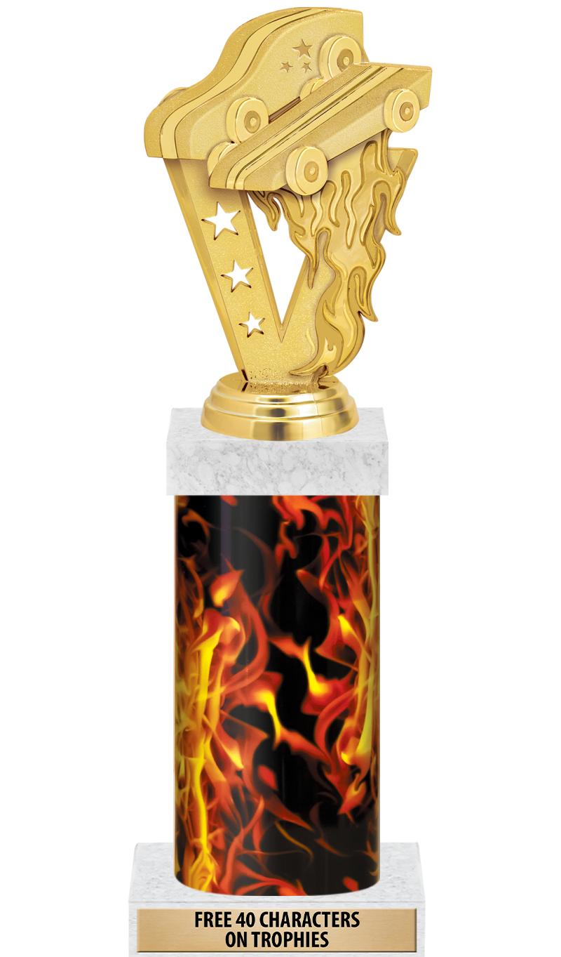 14" INFERNO-GD FIG/SQUARE