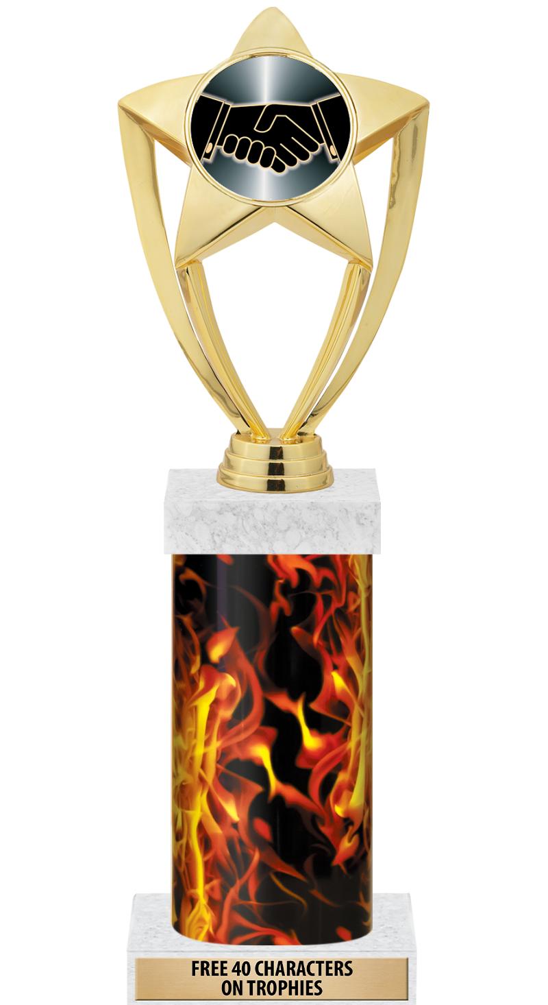 14" INFERNO-GD FIG/SQUARE