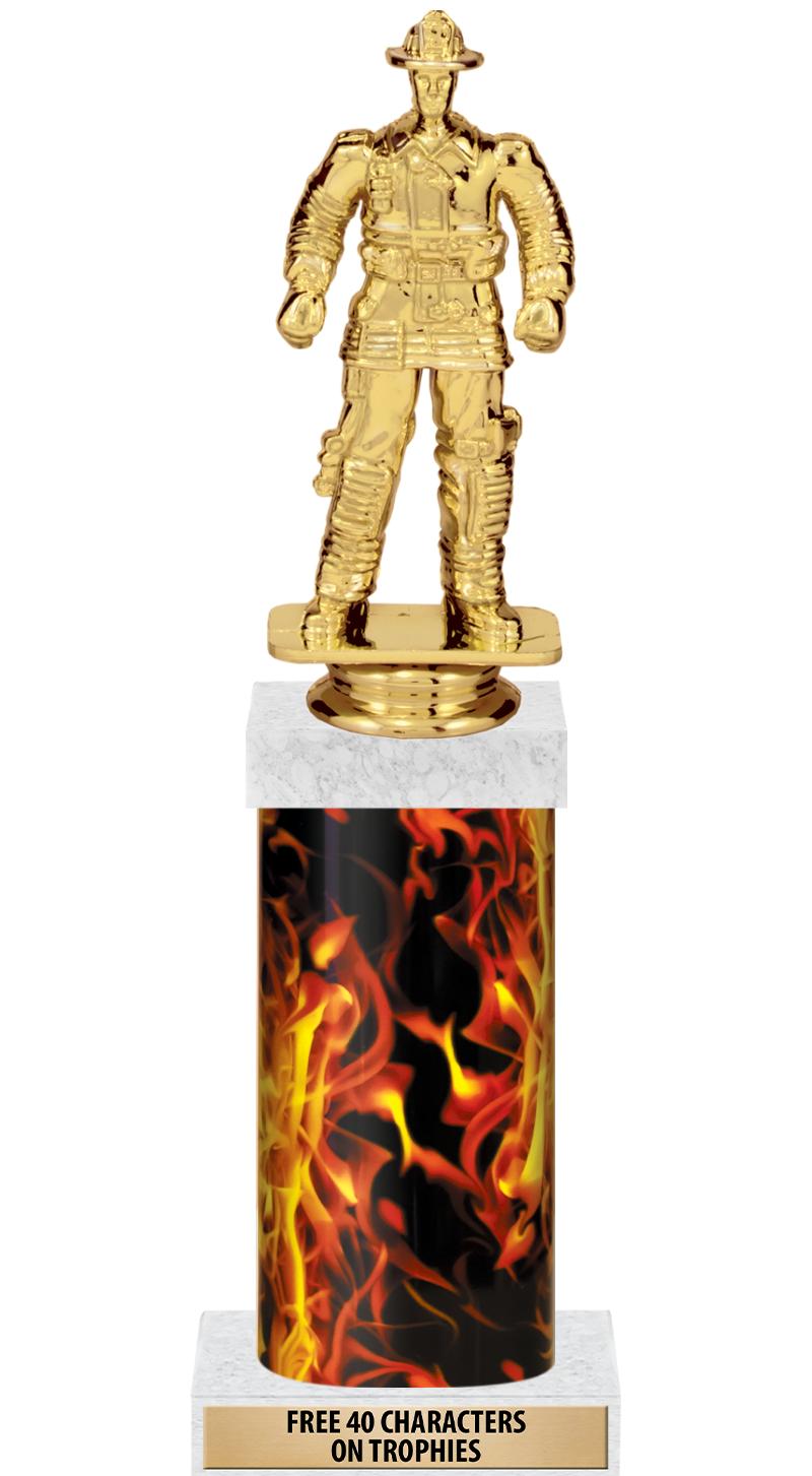 14" INFERNO-GD FIG/SQUARE