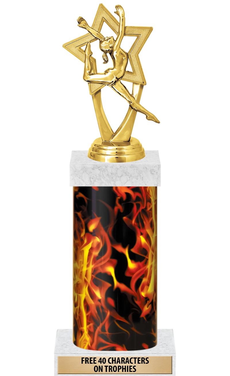 14" INFERNO-GD FIG/SQUARE