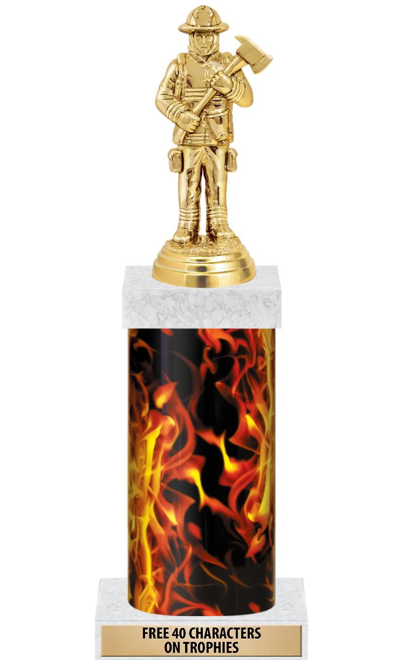 14" INFERNO-GD FIG/SQUARE