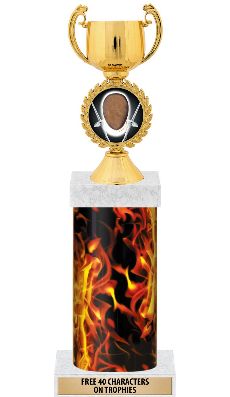 14" INFERNO-GD FIG/SQUARE