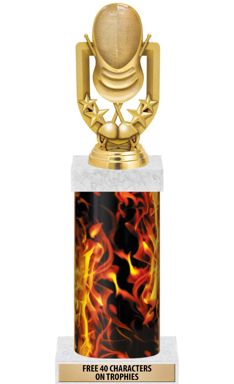 14" INFERNO-GD FIG/SQUARE