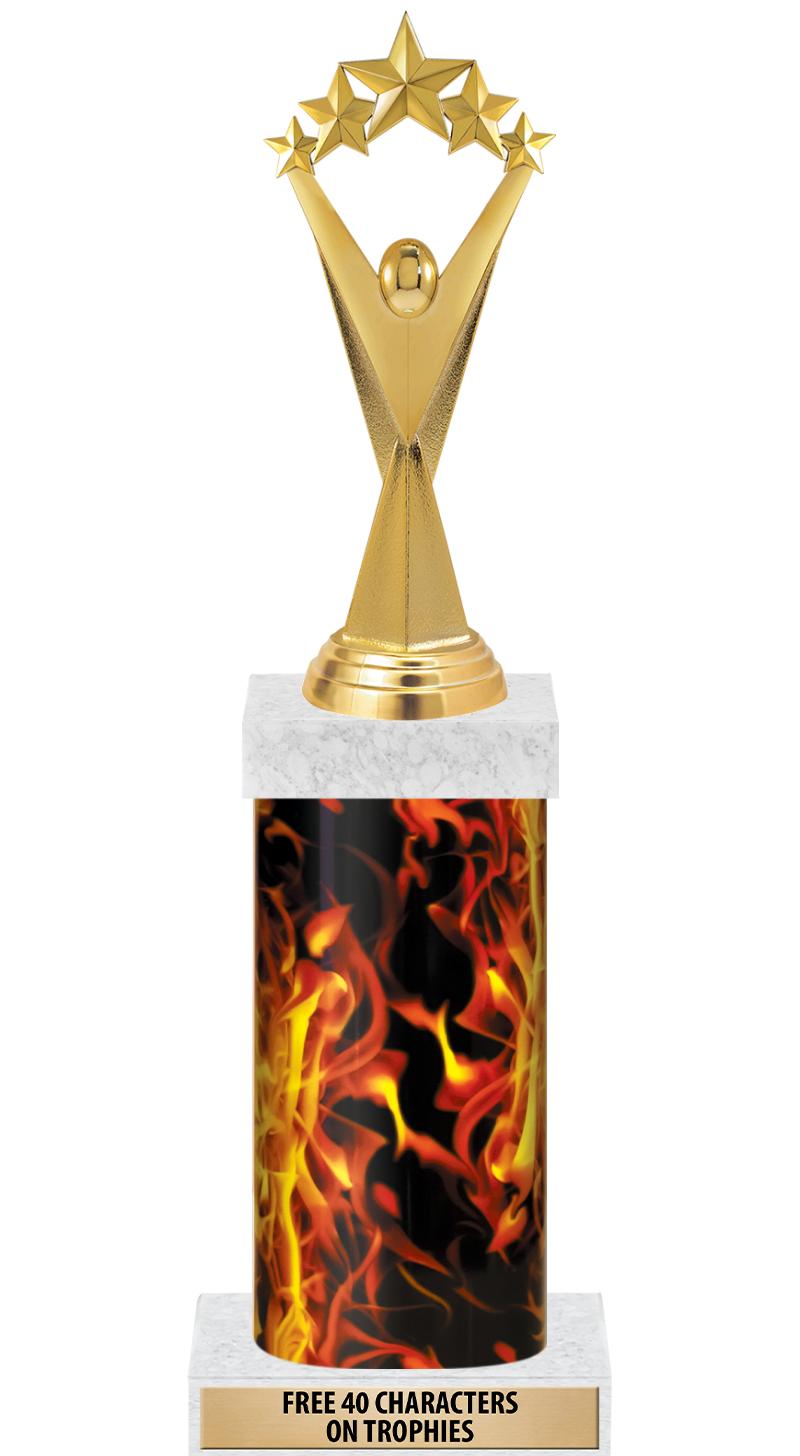 14" INFERNO-GD FIG/SQUARE
