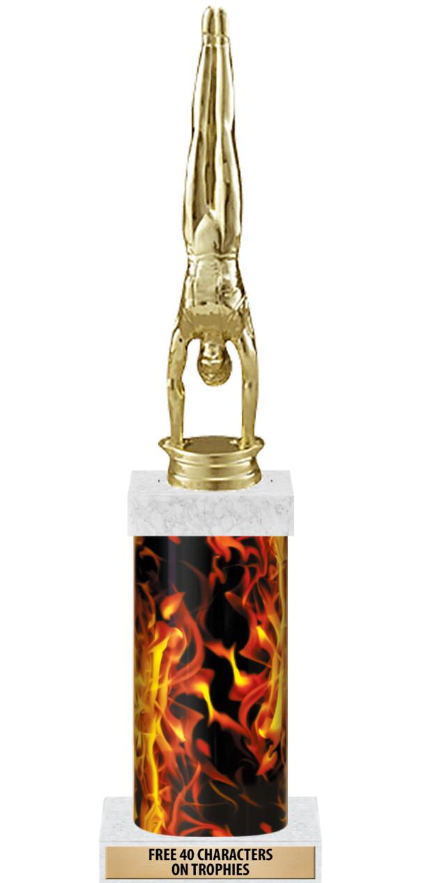 14" INFERNO-GD FIG/SQUARE