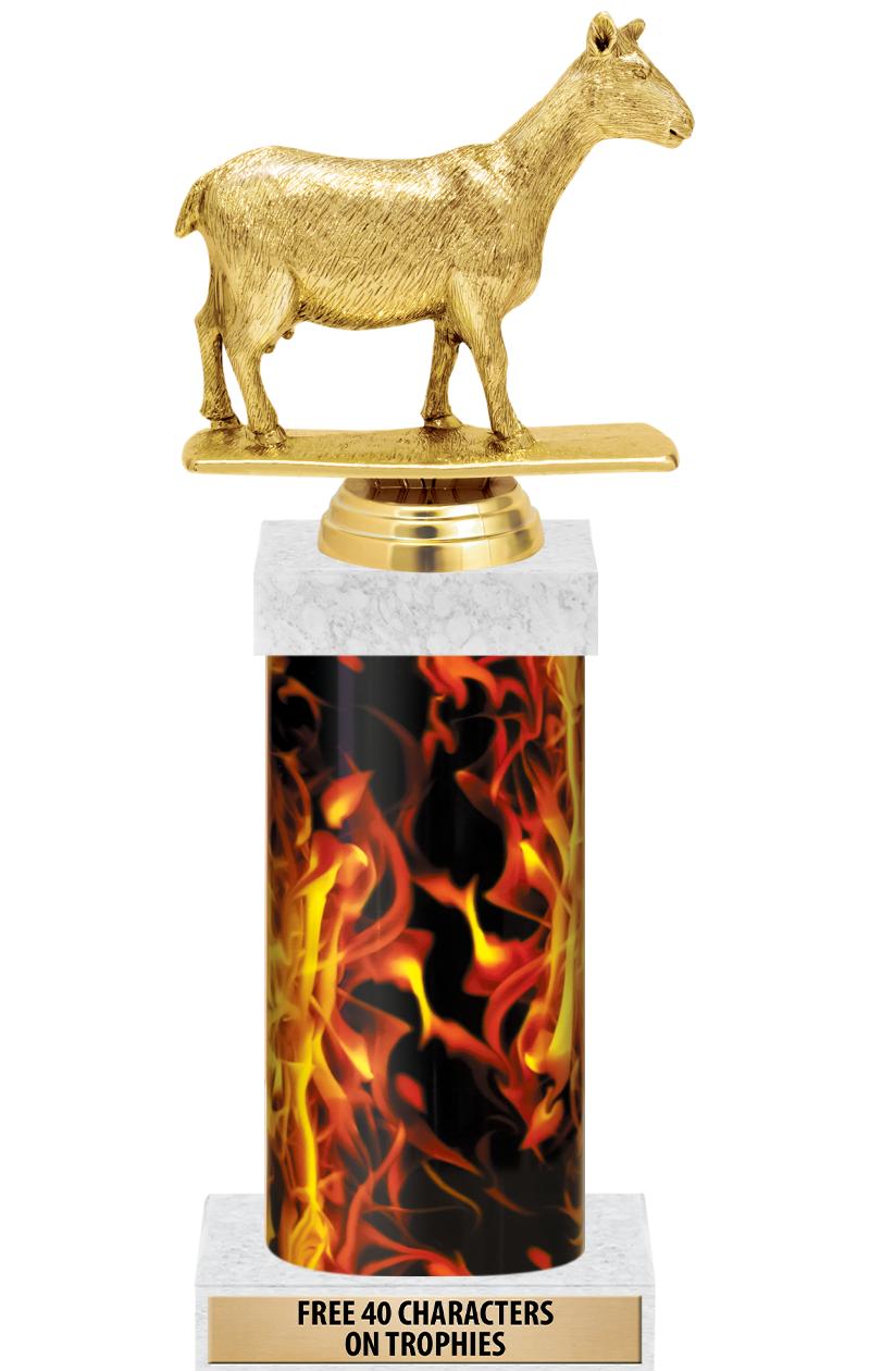 14" INFERNO-GD FIG/SQUARE