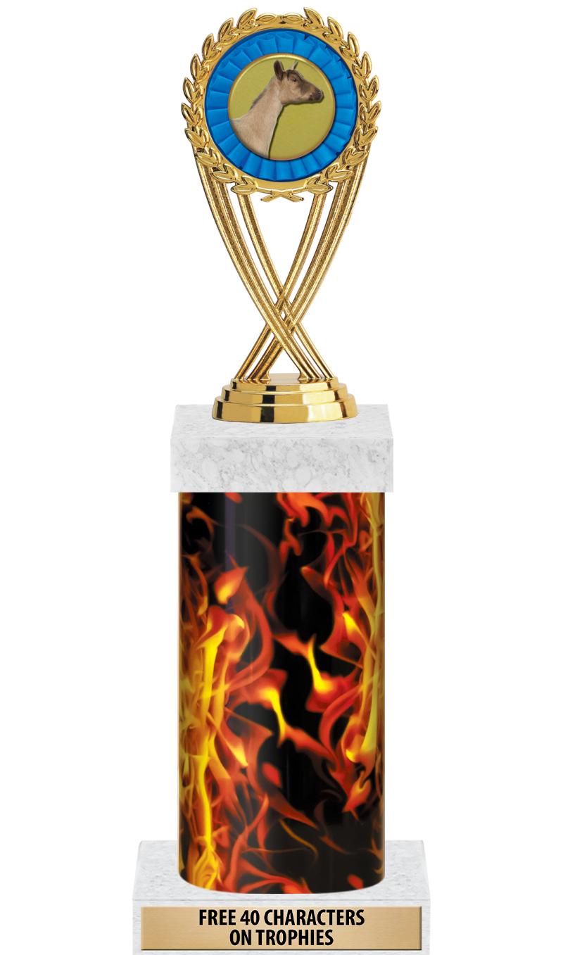 14" INFERNO-GD FIG/SQUARE