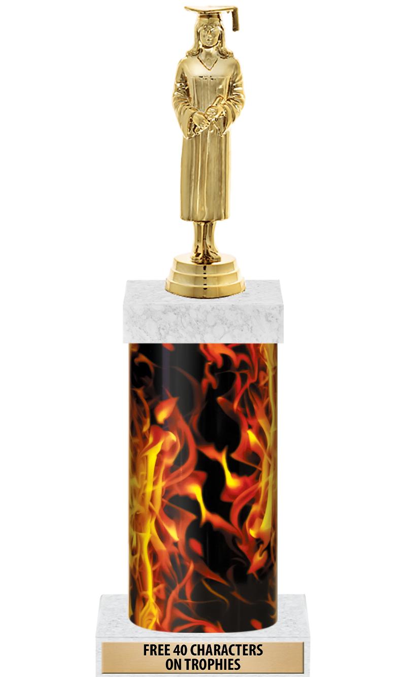 14" INFERNO-GD FIG/SQUARE