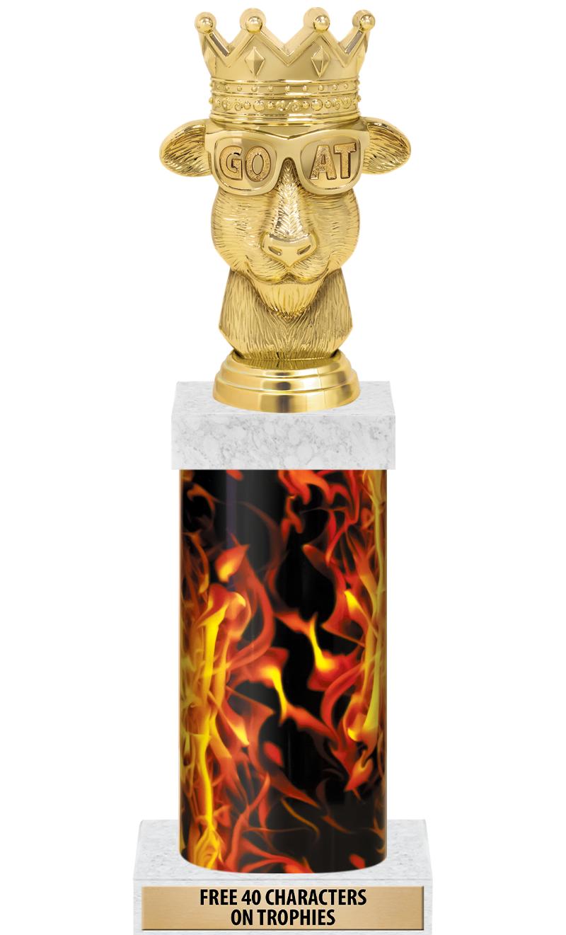 14" INFERNO-GD FIG/SQUARE