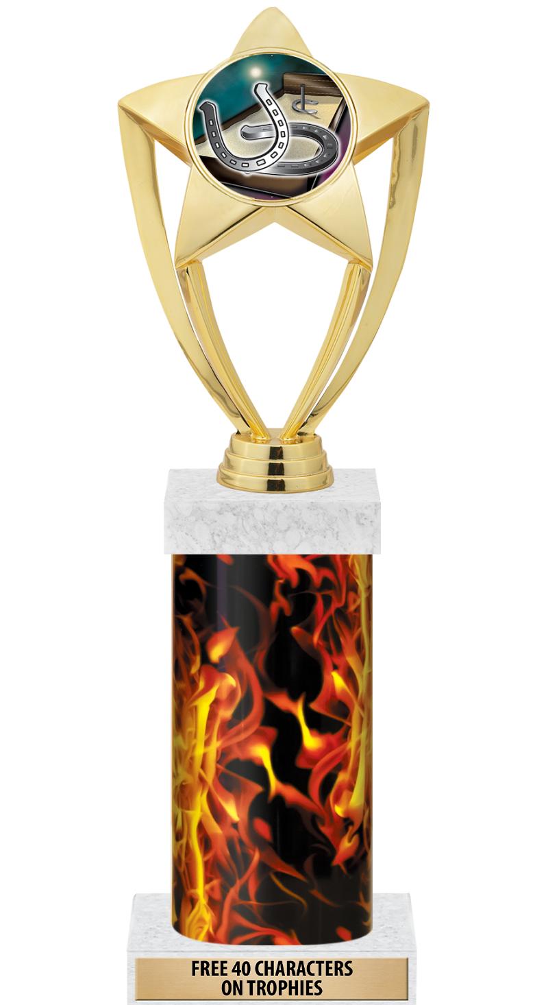 14" INFERNO-GD FIG/SQUARE