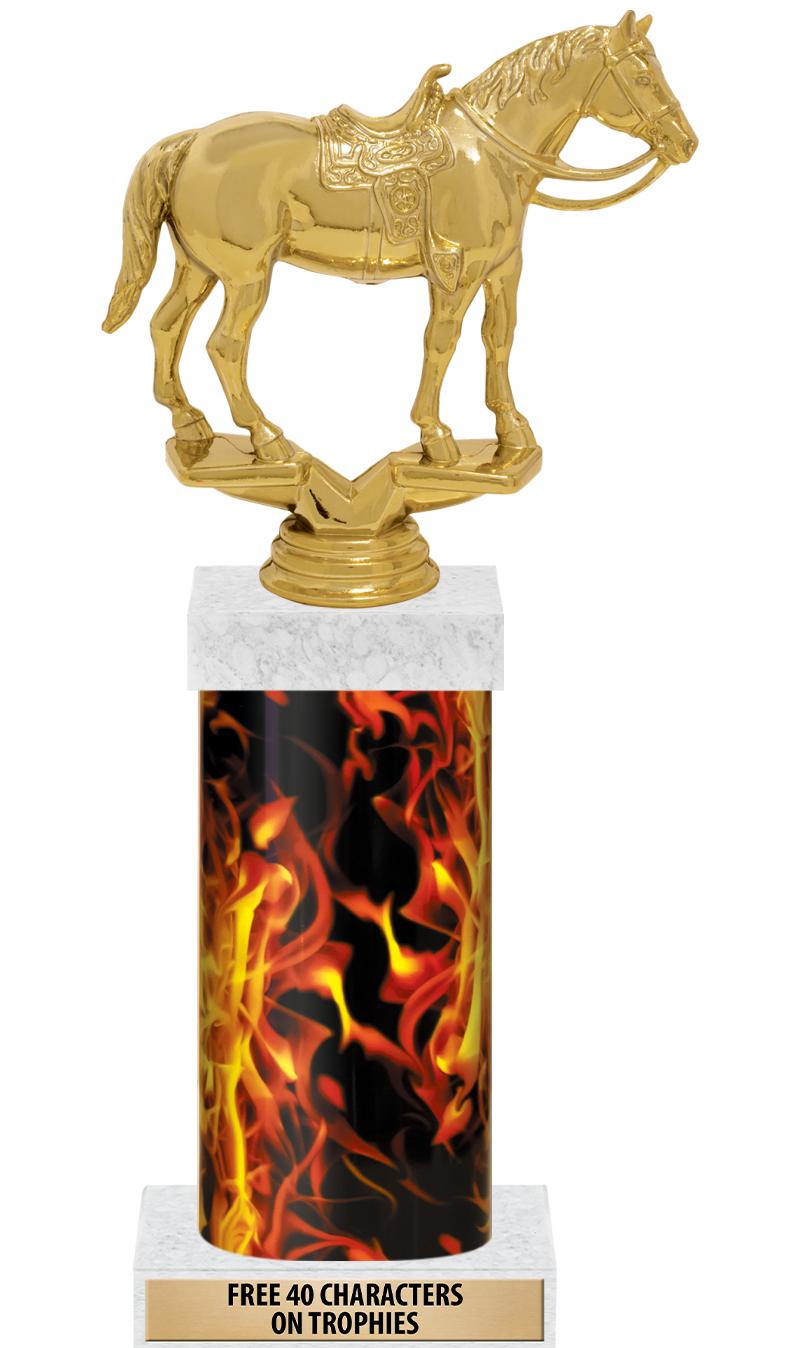 14" INFERNO-GD FIG/SQUARE