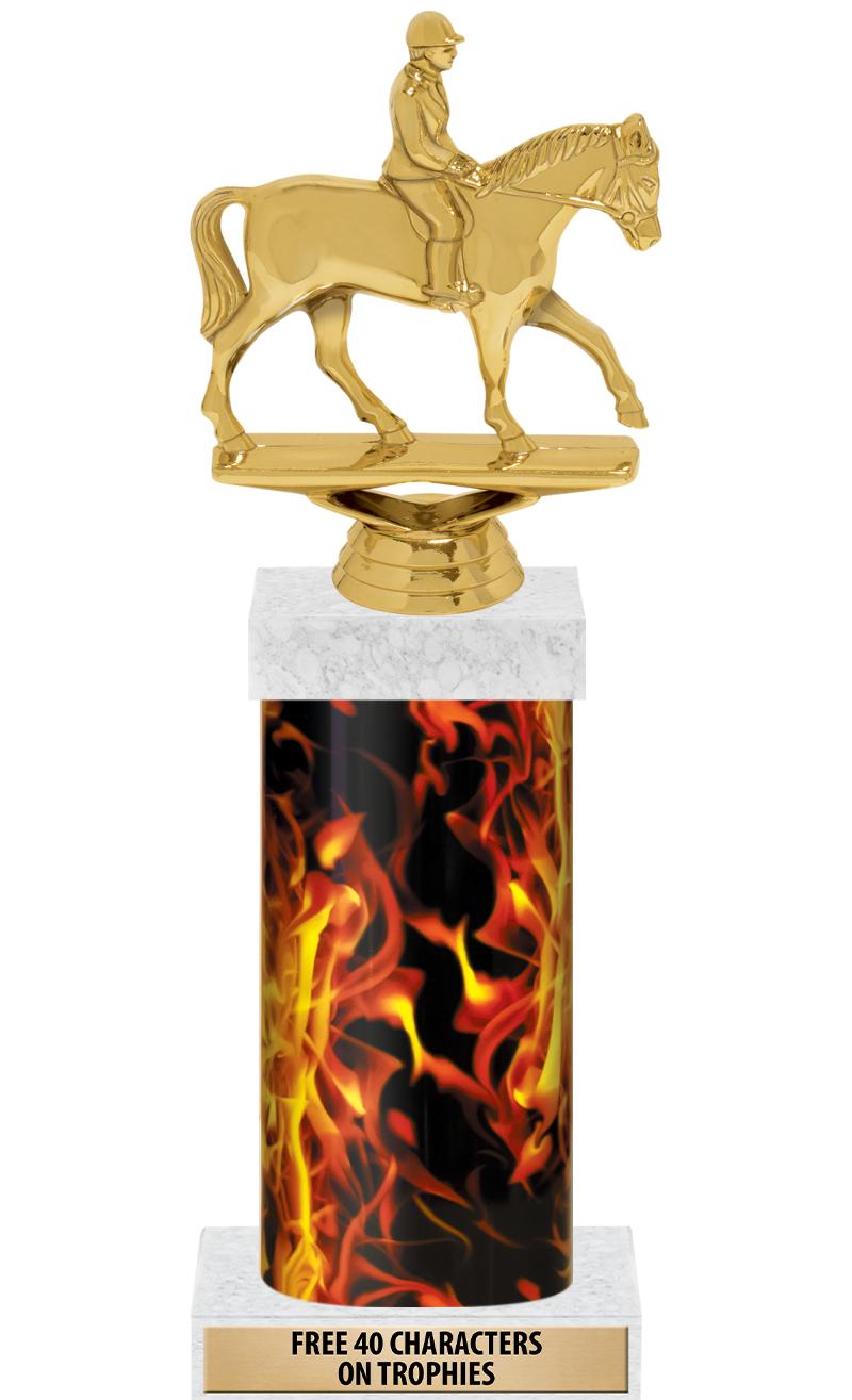 14" INFERNO-GD FIG/SQUARE