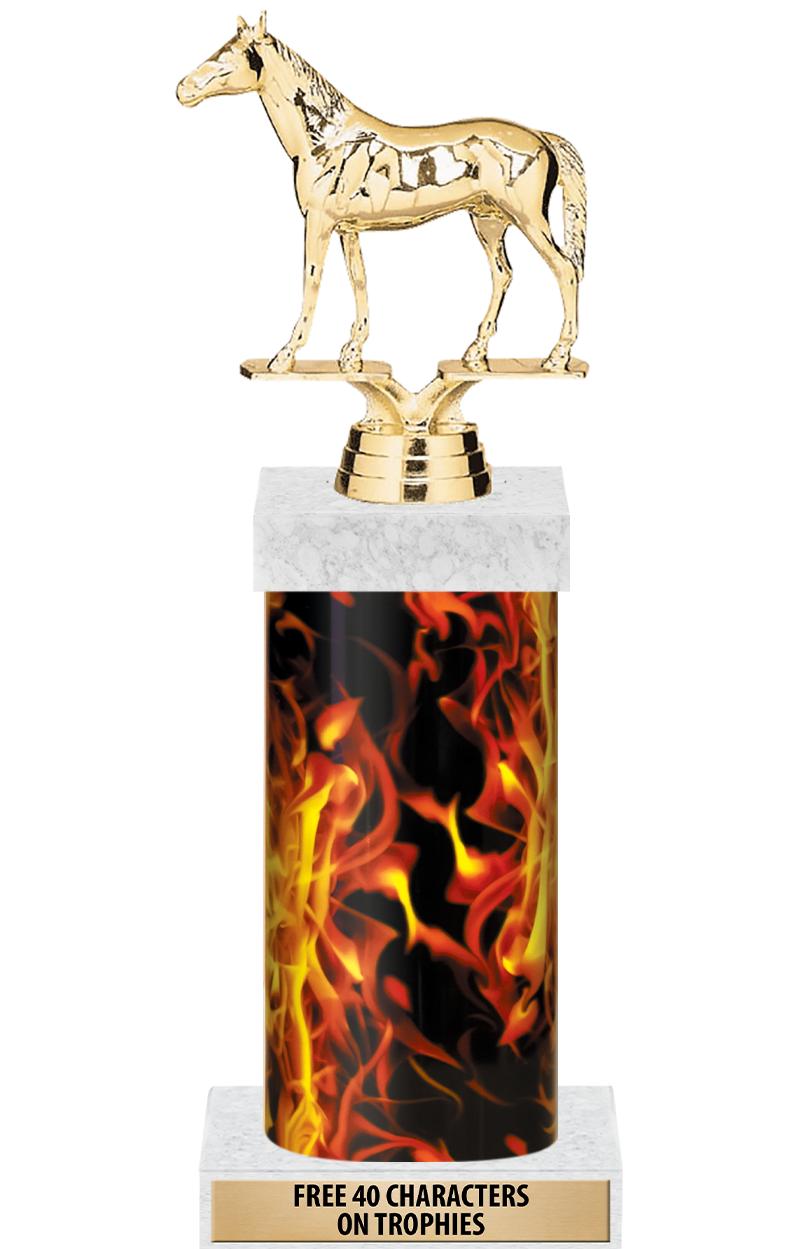 14" INFERNO-GD FIG/SQUARE