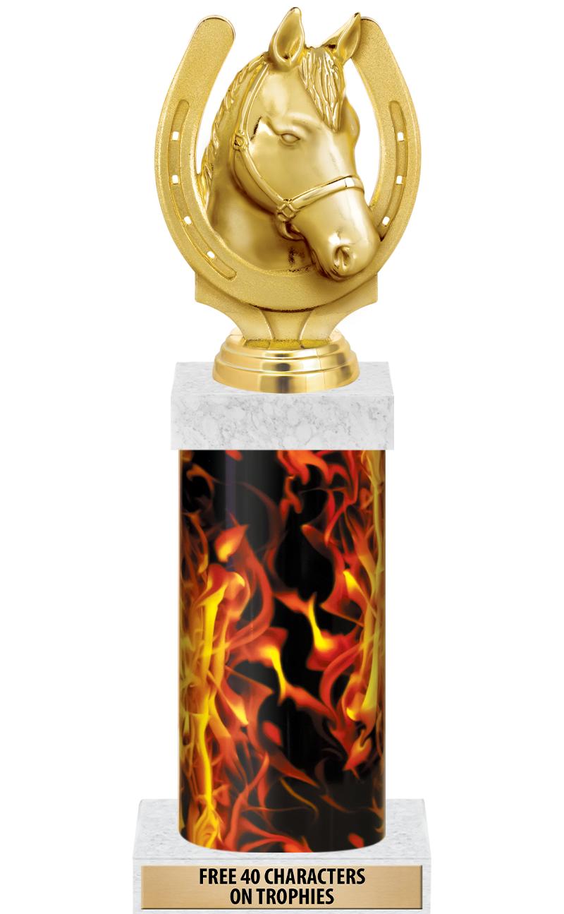 14" INFERNO-GD FIG/SQUARE